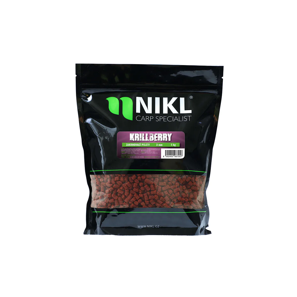 Nikl Pelety Krill Berry 1kg - MojeRybárstvo.sk Nikl Pelety Krill Berry 1kg