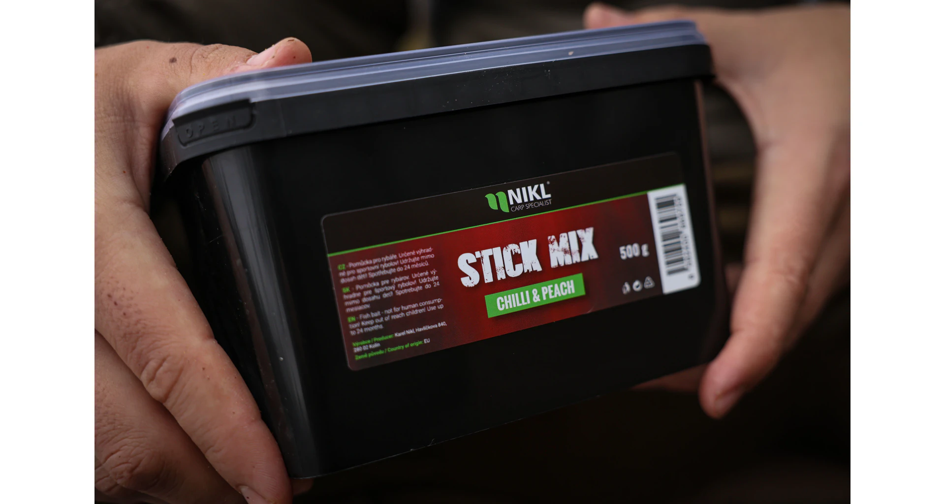 Nikl Stick mix Chilli & Peach 500g - MojeRybárstvo.sk Nikl Stick mix Chilli & Peach 500g – Obrázok 5