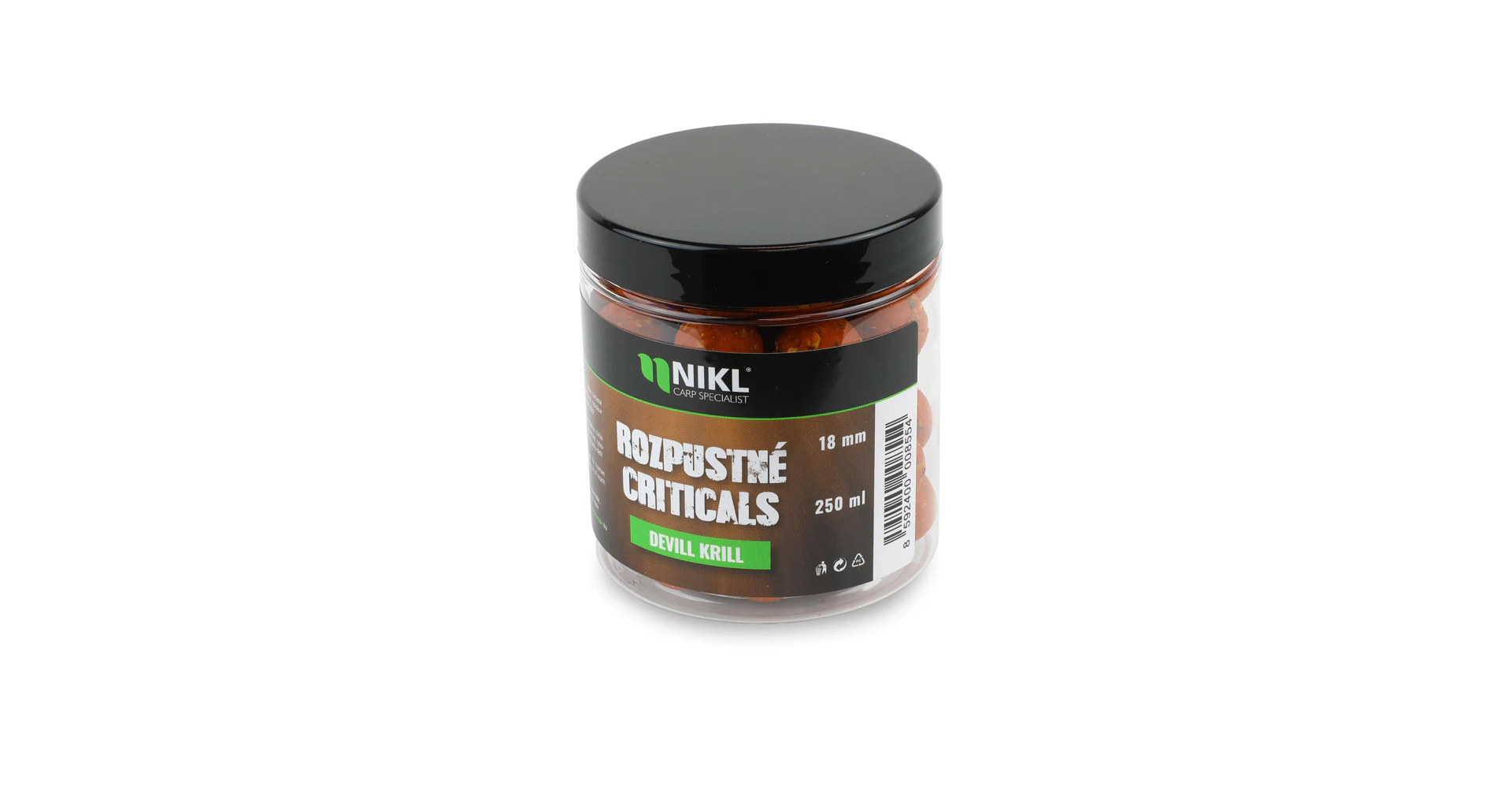 Nikl Rozpustné Criticals boilie Devill Krill 250ml - MojeRybárstvo.sk Nikl Rozpustné Criticals boilie Devill Krill 250ml – Obrázok 6