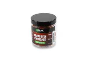 Nikl Rozpustné Criticals boilie Chilli & Peach 250ml