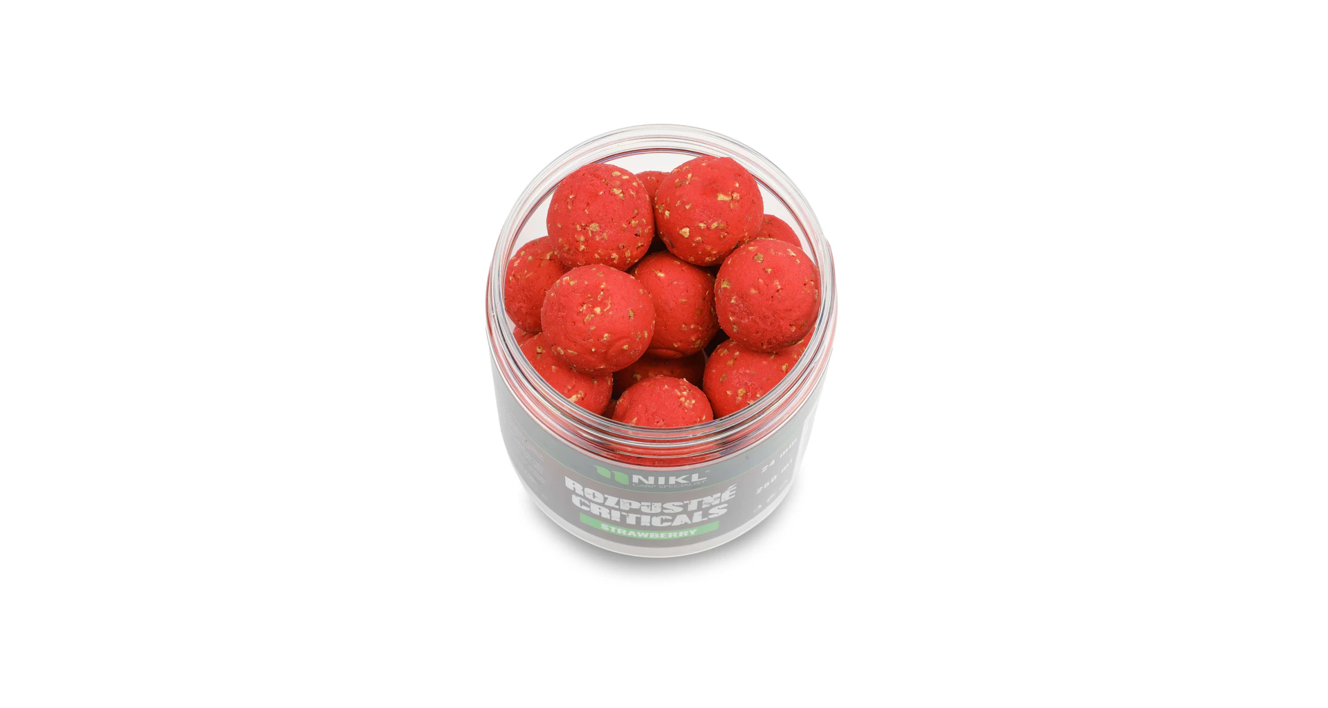Nikl Rozpustné Criticals boilie Strawberry 250ml - MojeRybárstvo.sk Nikl Rozpustné Criticals boilie Strawberry 250ml – Obrázok 5