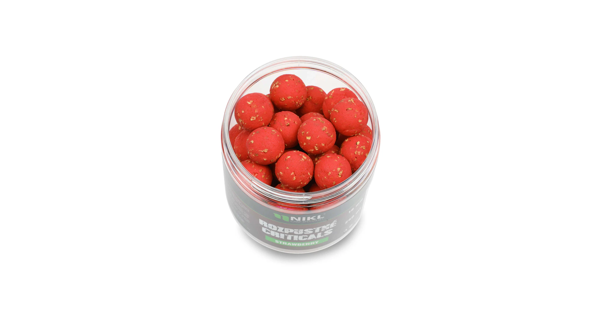 Nikl Rozpustné Criticals boilie Strawberry 250ml - MojeRybárstvo.sk Nikl Rozpustné Criticals boilie Strawberry 250ml – Obrázok 2