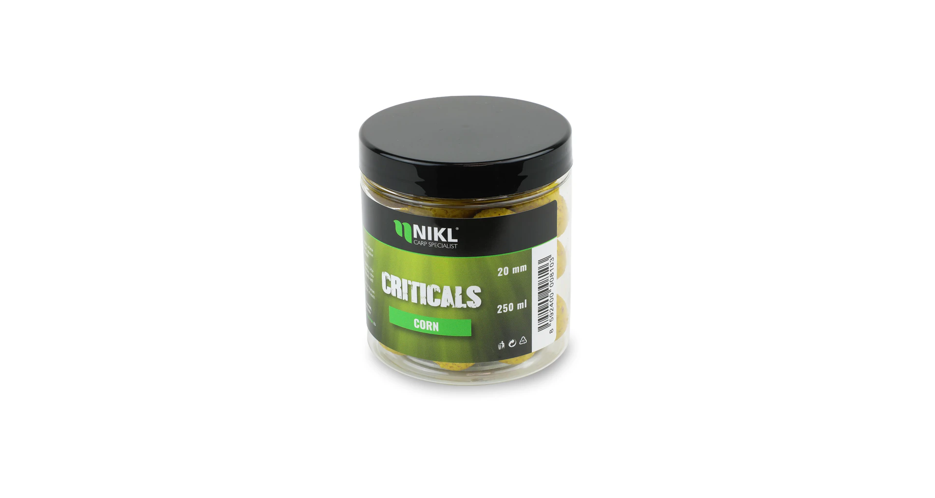 Nikl Criticals boilie Corn 250ml - MojeRybárstvo.sk Nikl Criticals boilie Corn 250ml – Obrázok 5