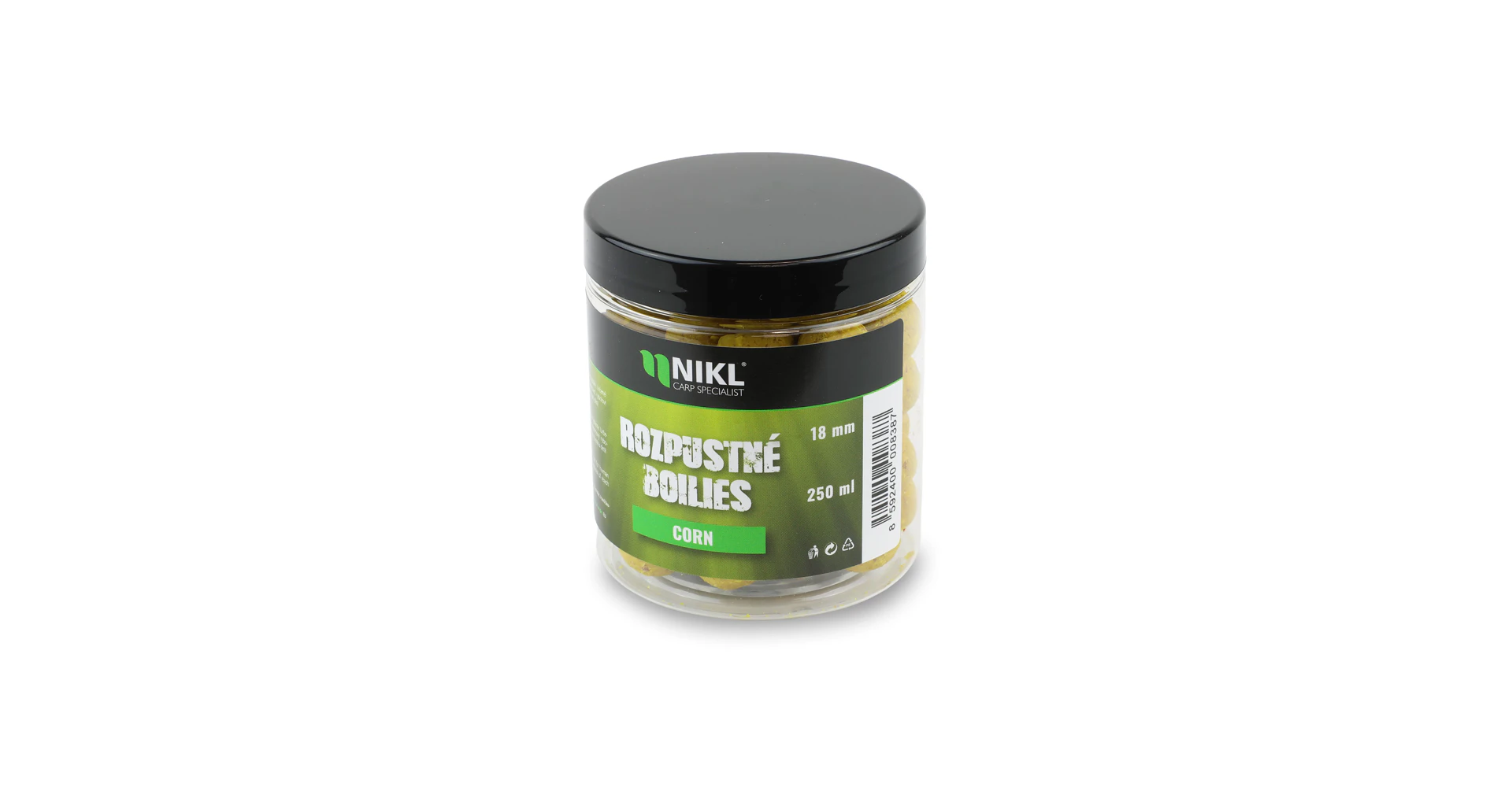 Nikl Rozpustné boilies Corn 250ml - MojeRybárstvo.sk Nikl Rozpustné boilies Corn 250ml – Obrázok 3