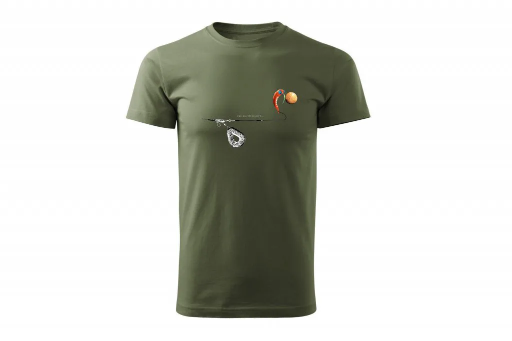 Carp´R´Us Tričko Mouthsnagger army zelené - MojeRybárstvo.sk Carp´R´Us Tričko Mouthsnagger army zelené – Obrázok 2