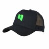 Nikl Kšiltovka síťovaná Black Logo