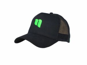 Nikl Kšiltovka síťovaná Black Logo