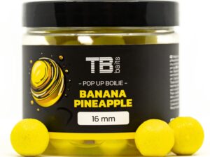 TB Baits Plávajúce Boilie Pop-Up Yellow Banana Pineapple + NHDC 65 g-12 mm