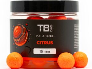 TB Baits Plávajúce Boilie Pop-Up Orange Citrus + NHDC 65 g