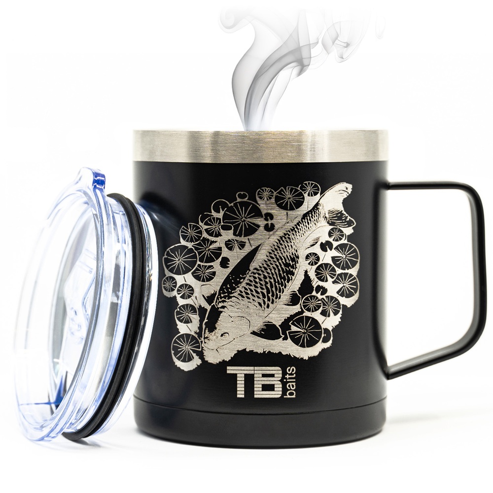 TB Baits Nerezový Hrnček Thermo 400 ml - MojeRybárstvo.sk TB Baits Nerezový Hrnček Thermo 400 ml