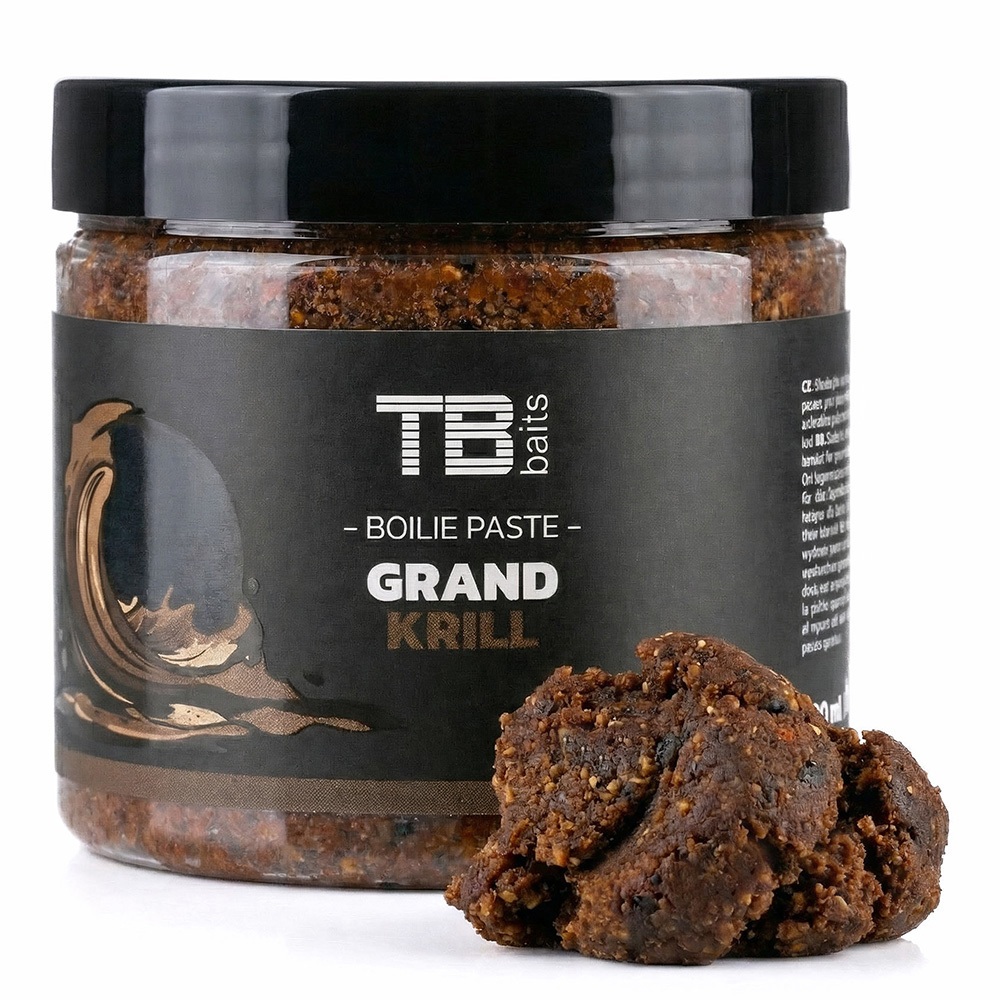 TB Baits Obaľovacia Pasta Grand Krill 200 ml - MojeRybárstvo.sk TB Baits Obaľovacia Pasta Grand Krill 200 ml