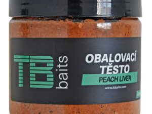 TB Baits Obaľovacia pasta Peach Liver 200 ml