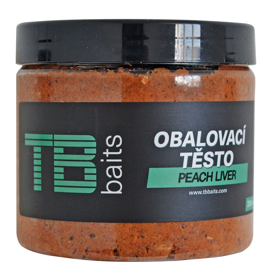 TB Baits Obaľovacia pasta Peach Liver 200 ml - MojeRybárstvo.sk TB Baits Obaľovacia pasta Peach Liver 200 ml