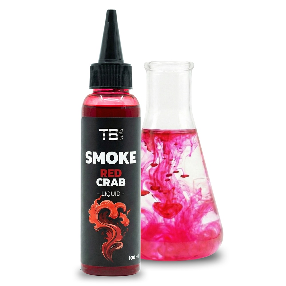 TB Baits Smoke Liquid Red Crab 100 ml - MojeRybárstvo.sk TB Baits Smoke Liquid Red Crab 100 ml
