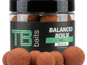 TB Baits Vyvážené Boilie Balanced + Atraktor Krill 100 g 20-24 mm