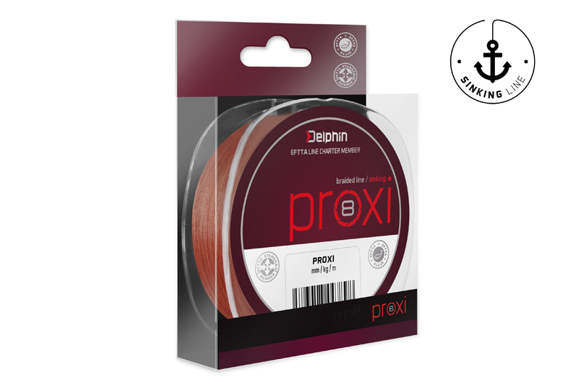 Delphin PROXI 8 hnedá - MojeRybárstvo.sk Delphin PROXI 8 hnedá