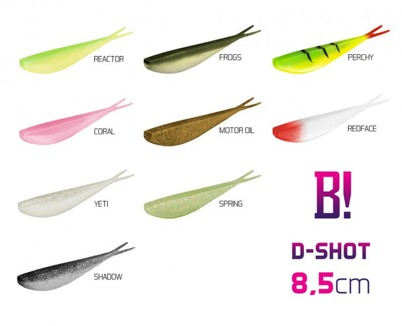 Umelá nástraha BOMB! D-SHOT / 5ks - MojeRybárstvo.sk Umelá nástraha BOMB! D-SHOT / 5ks