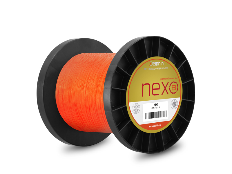 Delphin NEXO 8 / fluo oranžová - MojeRybárstvo.sk Delphin NEXO 8 / fluo oranžová