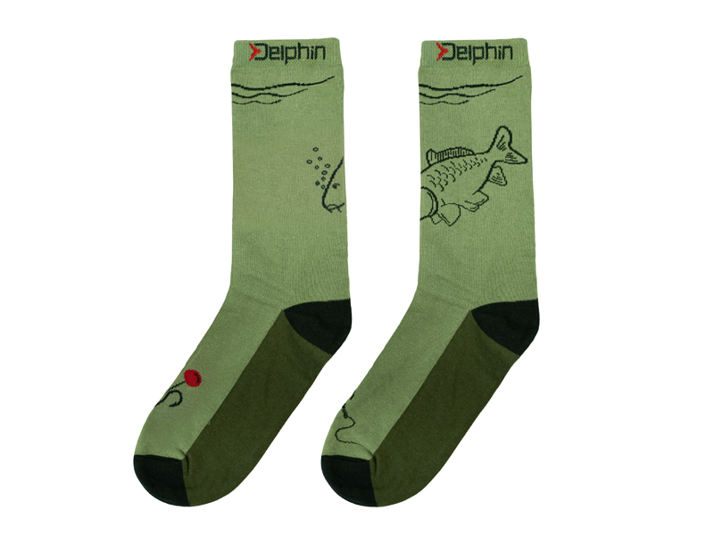 Ponožky Delphin CARP - MojeRybárstvo.sk Ponožky Delphin CARP – Obrázok 2