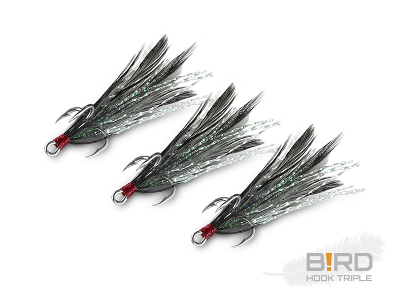 Delphin B!RD Hook TRIPLE / 3ks - MojeRybárstvo.sk Delphin B!RD Hook TRIPLE / 3ks – Obrázok 2