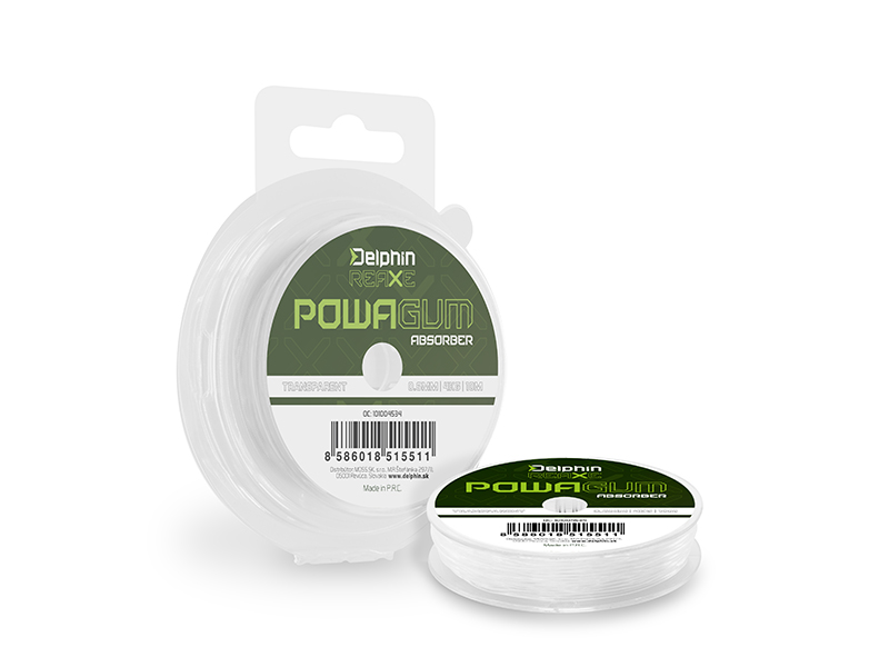 Delphin REAXE PowaGUM Absorber Číra - MojeRybárstvo.sk Delphin REAXE PowaGUM Absorber Číra