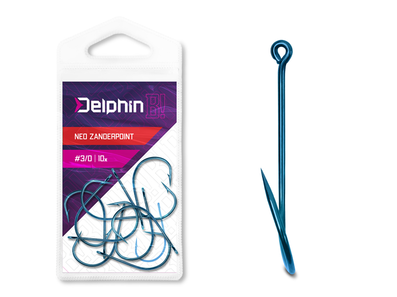 Háčik Delphin B! NEO ZanderPoint BLU / 10ks - MojeRybárstvo.sk Háčik Delphin B! NEO ZanderPoint BLU / 10ks – Obrázok 2