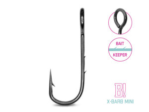 Háčik na čeburašku Delphin B! X-BARB MINI / 8ks