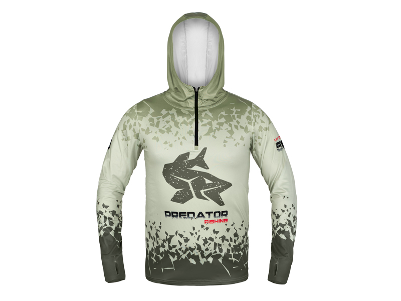 Tričko s kapucňou Delphin UV ARMOR 50+ - MojeRybárstvo.sk Tričko s kapucňou Delphin UV ARMOR 50+ – Obrázok 2