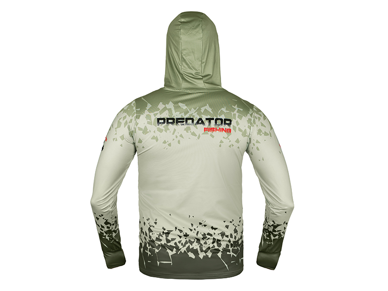 Tričko s kapucňou Delphin UV ARMOR 50+ - MojeRybárstvo.sk Tričko s kapucňou Delphin UV ARMOR 50+ – Obrázok 4