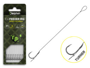 Feedrový nadväzec Delphin Braided Sting / 10ks