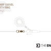 Obratlík s krúžkom Delphin TheEND RingS / 10ks – Obrázok 2