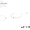 Krúžok na montáže Delphin TheEND Ring / 30ks – Obrázok 2