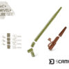 Set Delphin sCAMO PinC + Swivel + Tube / 5 setov – Obrázok 2