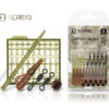 Set kapráraskych montáží Delphin sCAMO Total CARP / 10 setov