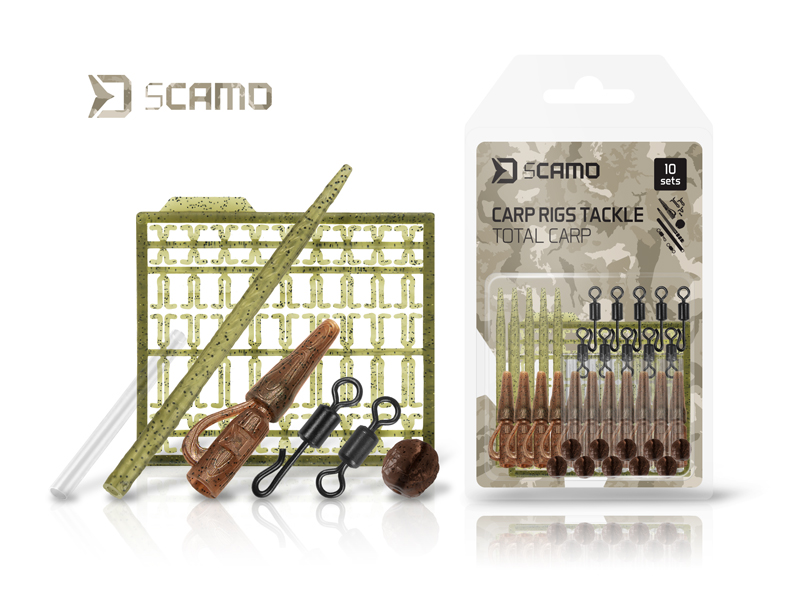 Set kapráraskych montáží Delphin sCAMO Total CARP / 10 setov - MojeRybárstvo.sk Set kapráraskych montáží Delphin sCAMO Total CARP / 10 setov