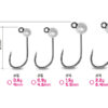 Volfrámový jig Delphin T-AREA BL / 5ks - strieborný - MojeRybárstvo.sk Volfrámový jig Delphin T-AREA BL / 5ks - strieborný – Obrázok 3