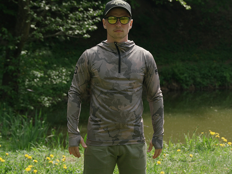 Tričko s kapucňou Delphin UV ARMOR 50+ BANX - MojeRybárstvo.sk Tričko s kapucňou Delphin UV ARMOR 50+ BANX – Obrázok 10
