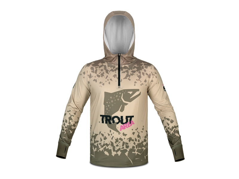 Tričko s kapucňou Delphin UV ARMOR 50+ Trout - MojeRybárstvo.sk Tričko s kapucňou Delphin UV ARMOR 50+ Trout – Obrázok 2