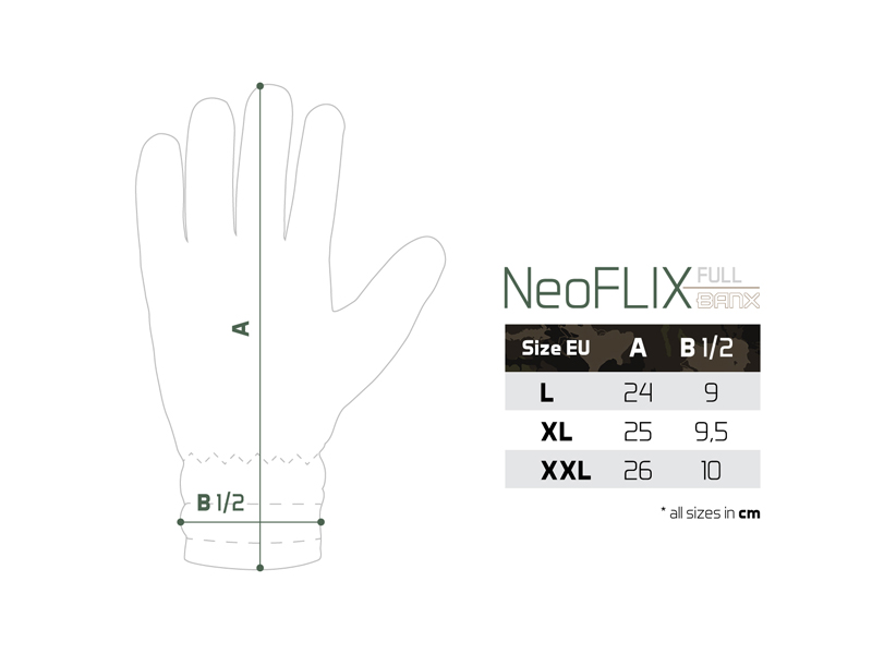 Neoprénové rukavice s výstelkou Delphin NeoFLIX BANX - MojeRybárstvo.sk Neoprénové rukavice s výstelkou Delphin NeoFLIX BANX – Obrázok 5