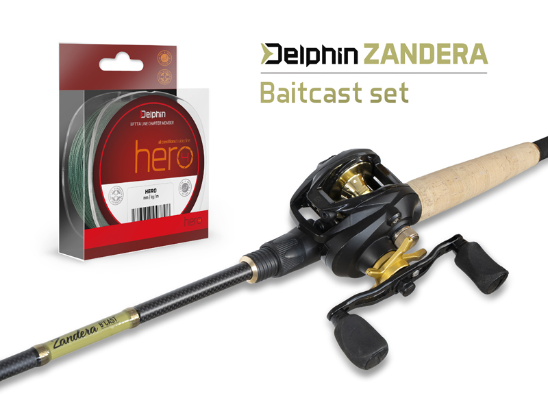 Baitcast set Delphin Zandera - MojeRybárstvo.sk Baitcast set Delphin Zandera