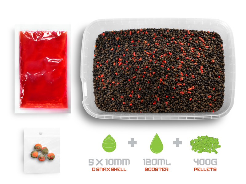 Pellet box Delphin Reaxe READY&GO / Fr.klobása-Chilli - MojeRybárstvo.sk Pellet box Delphin Reaxe READY&GO / Fr.klobása-Chilli – Obrázok 2