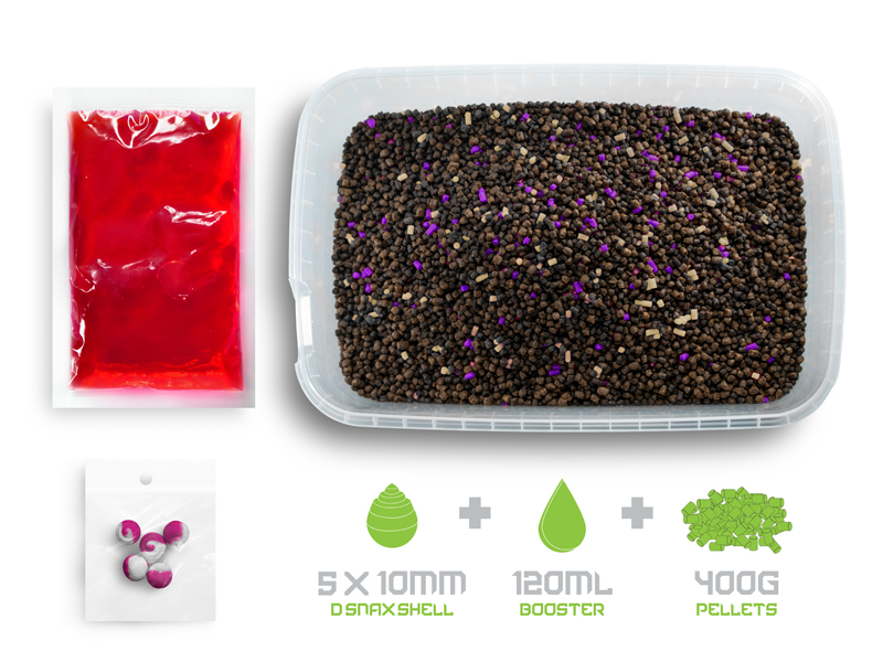 Pellet box Delphin Reaxe READY&GO / Slivka-Moruša - MojeRybárstvo.sk Pellet box Delphin Reaxe READY&GO / Slivka-Moruša – Obrázok 2