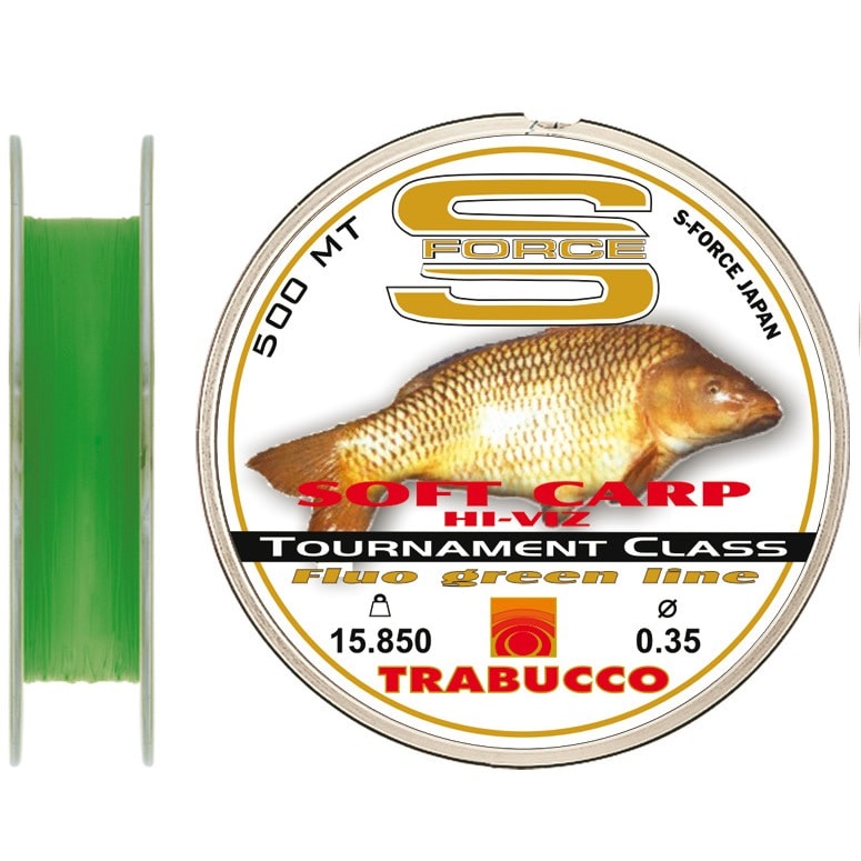 Trabucco Vlasec S-Force Soft Carp HV 500m - MojeRybárstvo.sk Trabucco Vlasec S-Force Soft Carp HV 500m