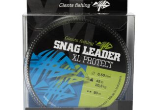 Giants fishing Šokový vlasec Snag Leader XL- Protect Army Green 80m
