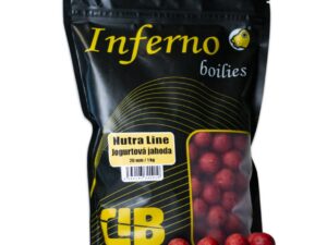 Carp Inferno Boilies Nutra Line - Jogurtová Jahoda