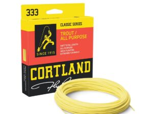 Cortland muškařská šnůra 333 Classic Trout All Purpose Yellow Fresh