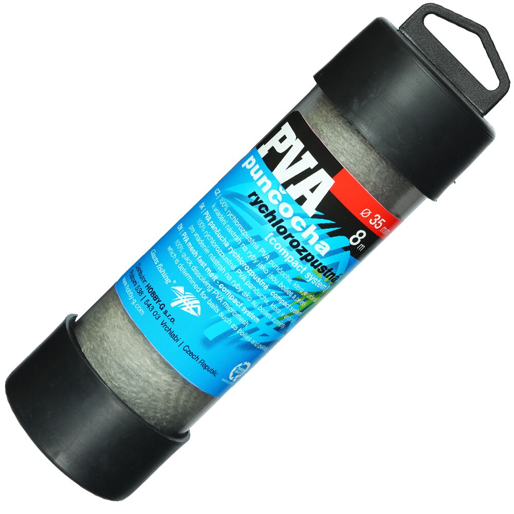 Giants fishing PVA punčocha + pěchovač Compact System Fast Melt 35mm/8m - MojeRybárstvo.sk Giants fishing PVA punčocha + pěchovač Compact System Fast Melt 35mm/8m