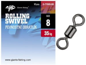 Giants fishing Pevnostní obratlík Rolling Swivel 10ks