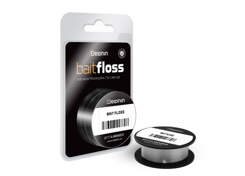 Delphin HOOK Line Bait Floss biela - MojeRybárstvo.sk Delphin HOOK Line Bait Floss biela