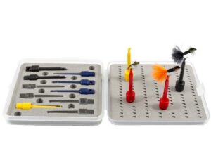 Snowbee Vázací sada s krabičkou Fly Tying Display Set